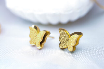 Aretes mariposa Gold