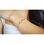 Pulsera Infinito Rose
