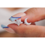 Aretes Luna y Estrella