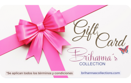 Tarjeta de Regalo de Brihanna´s Collection- Rosa